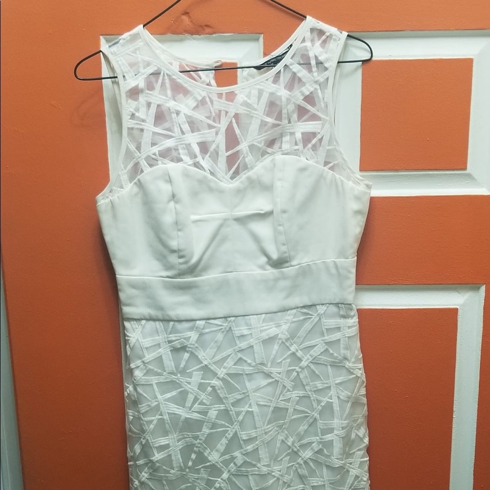W118 by Walter Baker cream white dress